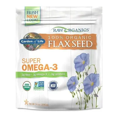 Garden of Life Raw Organics - Organic Ground Flax Seeds Oz