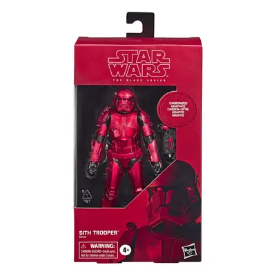 STAR WARS The Black Series Carbonized Collection Sith Trooper Toy 6"" Scale The Rise of Skywalke