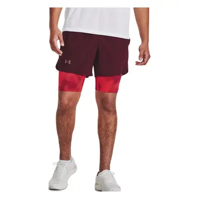 Under Armour Mens Launch Run 5-inch 2-in-1 Shorts (035) Steel/Neo Tur