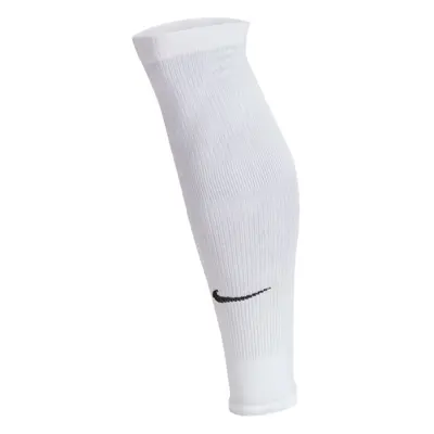 NIKE Standard Football Leg Sleeve White/Black Small-Medium