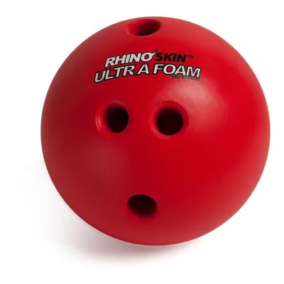 Champion Sports Foam Bowling Ball: lb Rhino Skin Soft Balls for Training & Kids Games Red