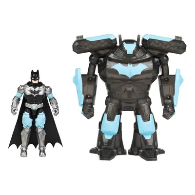 Batman 4-inch Batman Action Figure with Transforming Tech Armor Kids