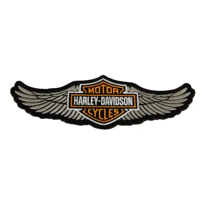 HarleyDavidson in Embroidered Winged Bar Shield Logo Emblem SewOn Patch