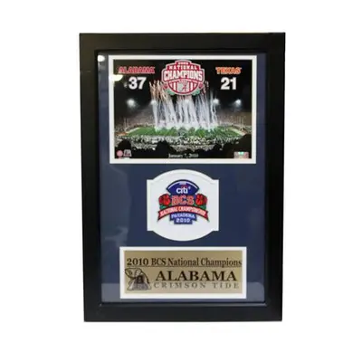 12x18 Patch Frame - Alabama Champions