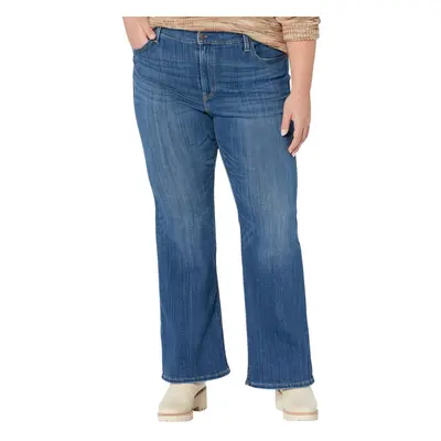 Levi's Women's High Rise Flare Jeans (New) Medium Indigo Worn in