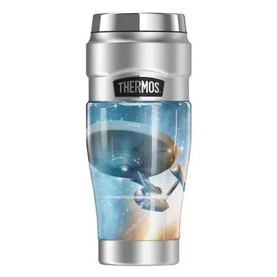 Star Trek The Final Frontier THERMOS STAINLESS KINg Stainless Steel Travel Tumbler, Vacuum insul