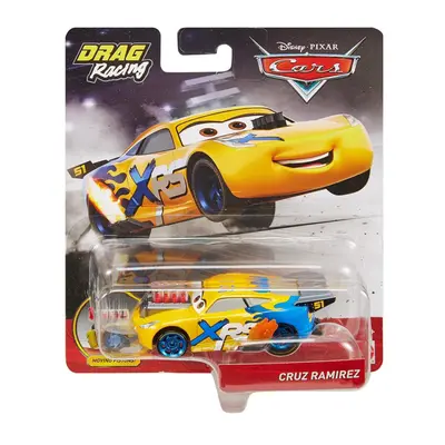 Disney Cars GFV35 Pixar's Cars XRS Drag Racing Cruz Ramirez 1:55 Scale Die-cast