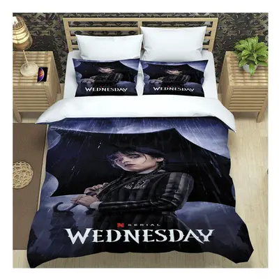 (Umbrella, 200*200) Piece Wednesday Bedding Set Bedroom Decorations Supplies Bed