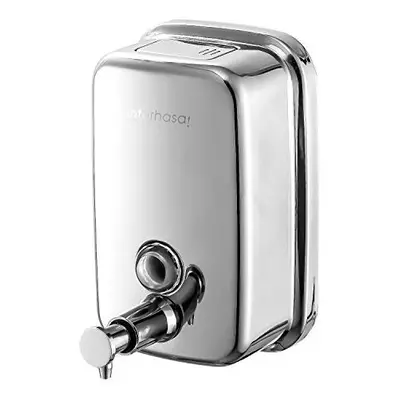 interhasa! Hand Soap Dispenser Wall Mounted Touchless Stainless Steel Liquid Dispenser For Kitch