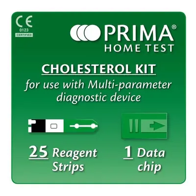 Prima Multicare-In Cholesterol Test Strips (25 pk)