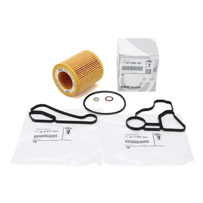 Engine Oil Filter and Seal Gasket for N50 N52 N53 N54 N55