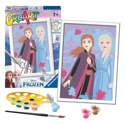 CreArt Paint By Numbers Disney Frozen Elsa and Anna