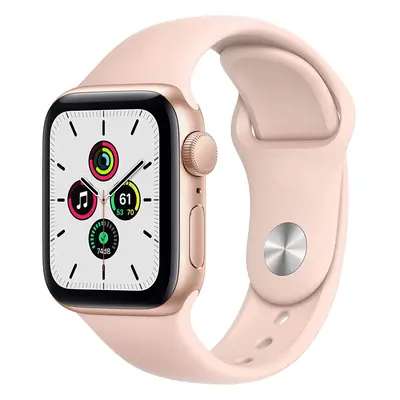 Apple Watch SE Gold Aluminium Case With Pink Sand Sport Band - 40mm