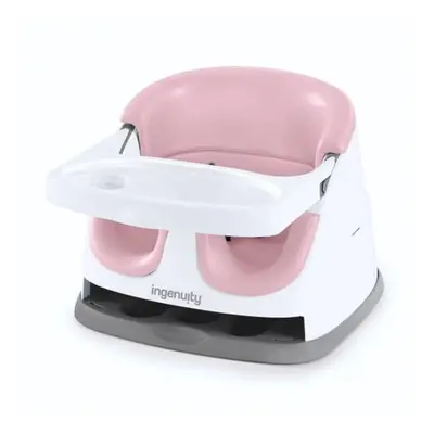 Ingenuity, Baby Base 2-in-1 Seat, Peony, Booster Chair, Dining and Feeding Seat for Toddlers, Ea