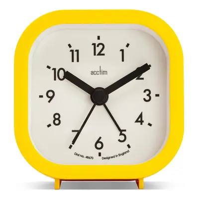 Acctim Robyn Mini Bedside Alarm Clock Daisy