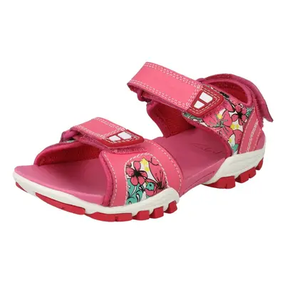 (UK 10.5 Child, Pink) Girls Clarks Water-Friendly Sandals Zalmo Word - F Fit