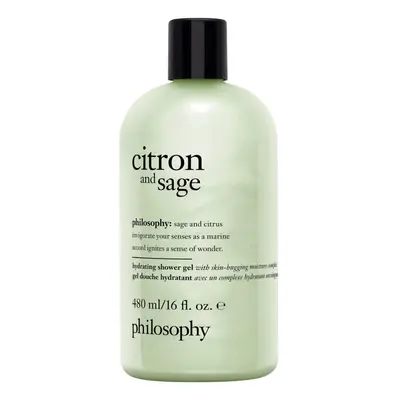 philosophy hydrating shower gel citron and sage