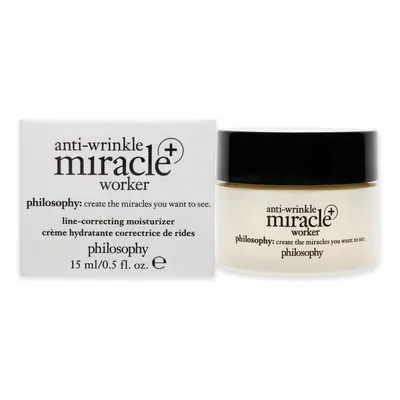 Philosophy Anti-Wrinkle Miracle Worker Plus Line-Correcting Moisturizer for Women 0.5 oz Moistur