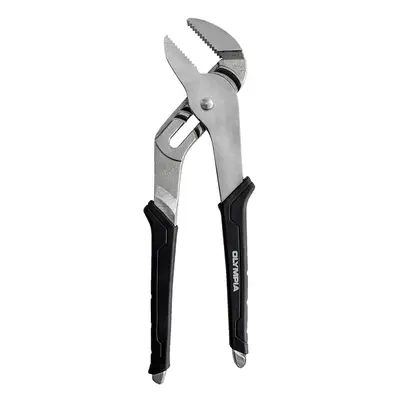 Olympia Tools 12Inch Tongue and Groove Pliers Straight Jaw Pliers with Cushion grip Jaw position