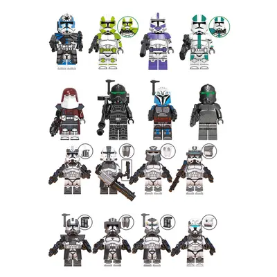 16Pcs Fit Lego Star Wars Empire Storm Trooper Minifigures Kids Toys