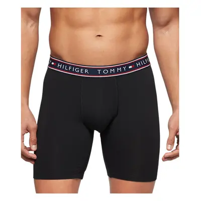 Tommy Hilfiger Men's Cotton Stretch Boxer Brief Multipack Black X-La