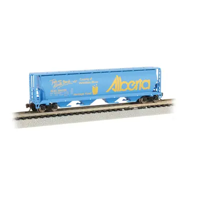 Canadia 4-Bay Cylindrical Grain Hopper Car Alberta - Vermillion River - N Scale