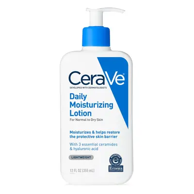 CeraVe Daily Moisturizing Lotion for Dry Skin | Body Lotion & Face Moisturizer with Hyaluronic A