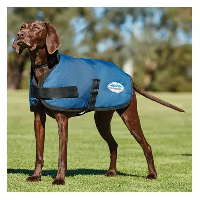 WeatherBeeta ComFiTec Classic Dog Coat, Dark Blue, 20"