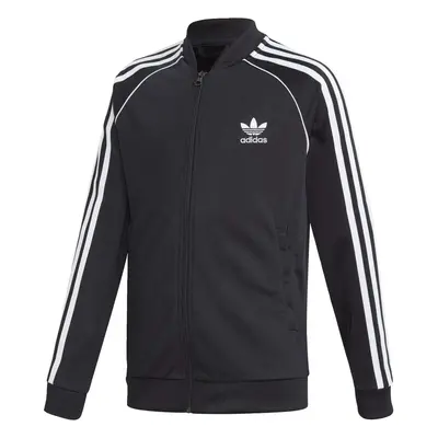 adidas Originals Boys' Big Superstar Jacket black/white Small