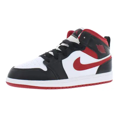 Jordan Preschool Mid PS 095 Dark Iris - Size 1.5Y White/Gym Red-Black