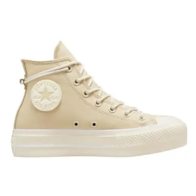 Converse Women's Chuck Taylor All Star Lift Sneakers Oat Milk Size 7.5 Medium US