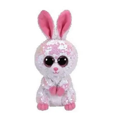 TY- Flippables - TY36678 - Sequins Bonnie The Rabbit Soft Toy cm Multicoloured