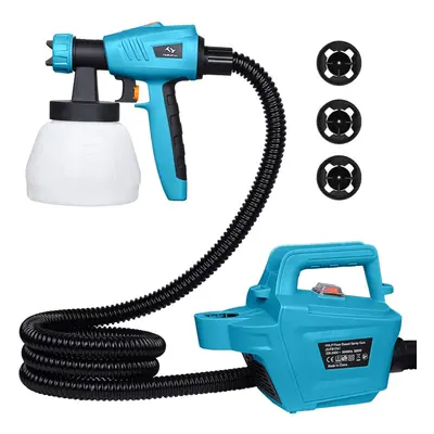 Fence Paint Sprayer 800W, Tilswall Pro Electric HVLP Paint Spray Gun with Nozzle Sizes, Spray Pa