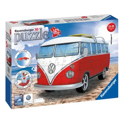 Ravensburger VW T1 Camper Van, 162pc 3D Jigsaw Puzzle