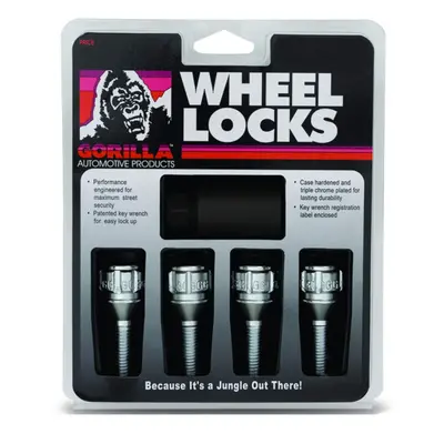 gorilla Automotive 47018N Lug Bolt Lock cone chr 27Mm