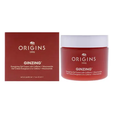 Ginzing Energizing Gel Cream with Caffeine Plus Niacinamide by Origins for Unisex - 1.7 oz Cream