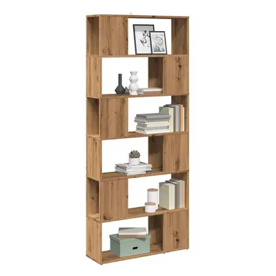 vidaXL Book Cabinet/Room Divider Artisian Oak 80x24x186 cm room divider