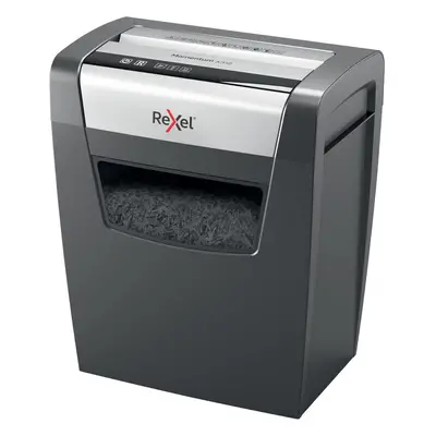 (Momentum, 12) X312 Cross-Cut Shredder, Sheets (70-80 gsm), 23L Paper Tray, Black