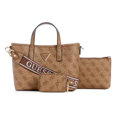 GUESS Latona Mini Tote Latte Logo