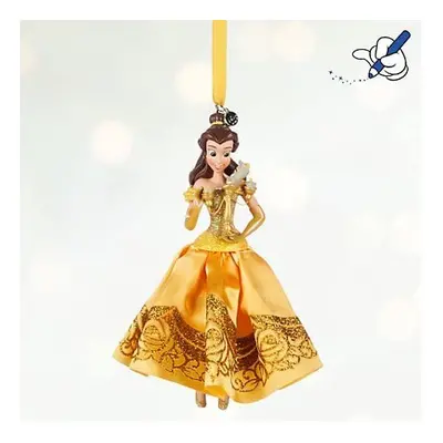 Au Beauty and The Beast, Belle Hanging Ornament, Official Disney