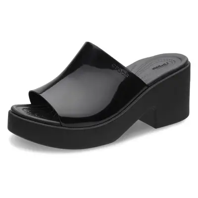 Crocs Women's Brooklyn Heels Heeled Sandal Black Numeric_8