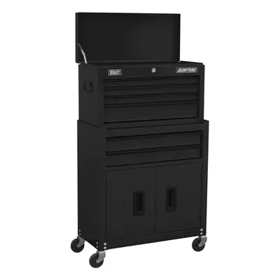 Sealey American PRO® Topchest & Rollcab Combination Drawer - Black AP22BK