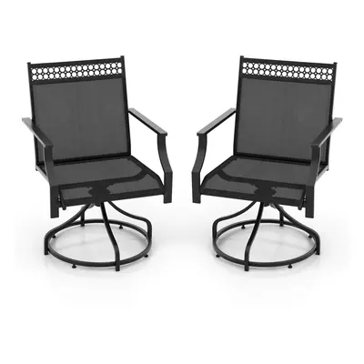 Patio Swivel Dining Chairs Set of Patio Chairs Outdoor Bistro Chairs