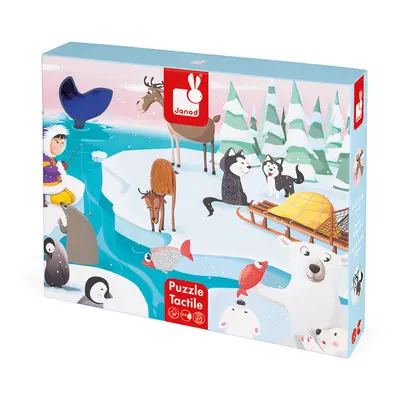 Janod Giant Tactile Puzzle "Life On The Ice"