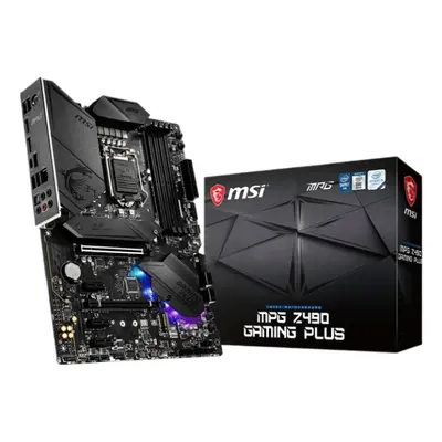 MSI MPG Z490 GAMING PLUS ATX, LGA1200, DDR4, LAN, USB Type C, M.2, DisplayPort, HDMI, Pre-instal