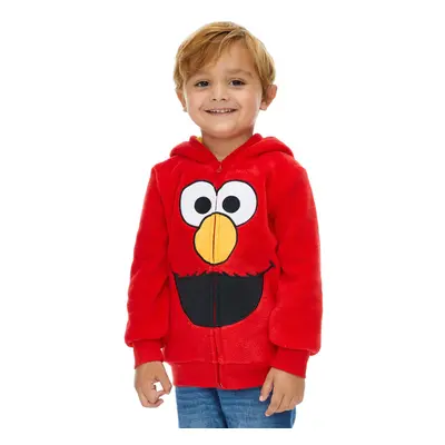 Sesame Street Elmo Infant Baby Boys Zip-Up Costume Hoodie Elmo Months