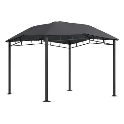 Outsunny 3x3(m) Outdoor Patio Gazebo Pavilion Canopy Tent Steel Frame Grey