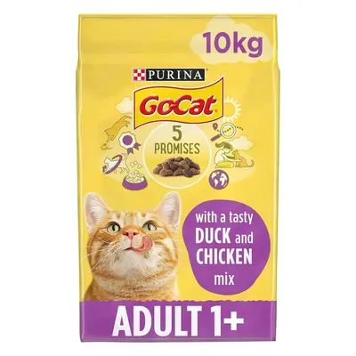 Go-Cat Adult Dry Cat Food Chicken and Duck 10kg