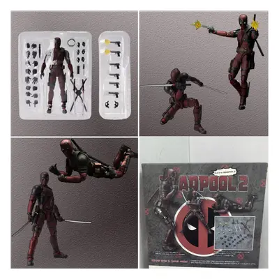 New Deadpool Deadpool Marvel 6" SHF Action Figure KO Ver in Hand