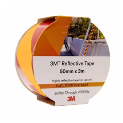 3M Reflective Tape 50mmx3m (Yellow/Red)